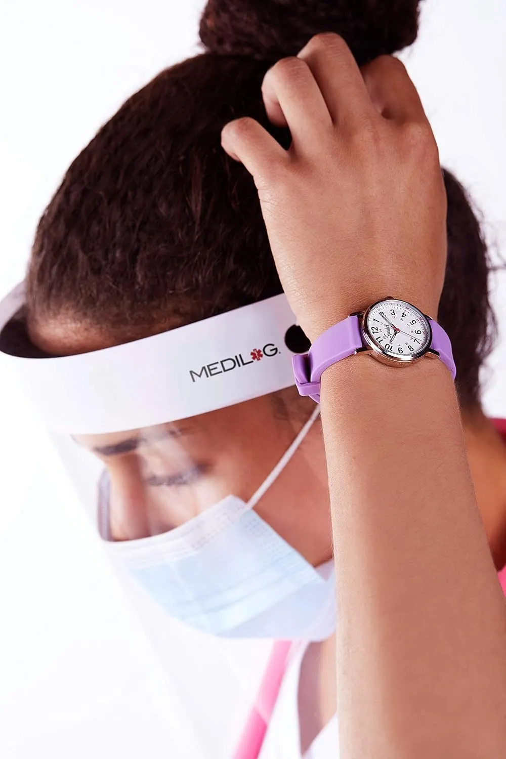 w/Red Second intimidate copy interdependent rationally spruce neutrality Hand in Scrub Matching Colors Speidel Scrub Petite Watch Made for Doctors, Nurses, EMT, Surgeons and Students 