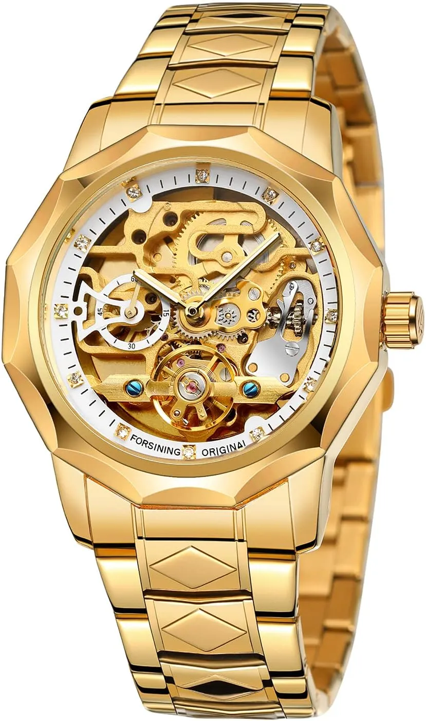 Wrist Watch FORSINING Automatic Mechanical Watch Skeleton Waterproof Chronograph sardonic popularity net Business Fashion Analog 