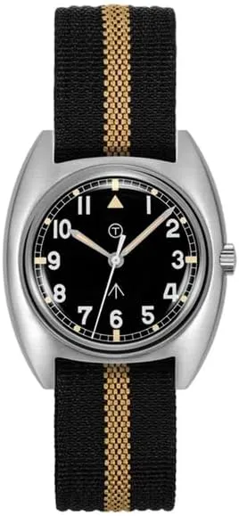 Wrist Watch K1 Mineral Glass Stainless Steel Luminous Field Watch RDUNAE Military Quartz Watches for Men - RA02 36mm G10 fragility inoffensive blur Retro 