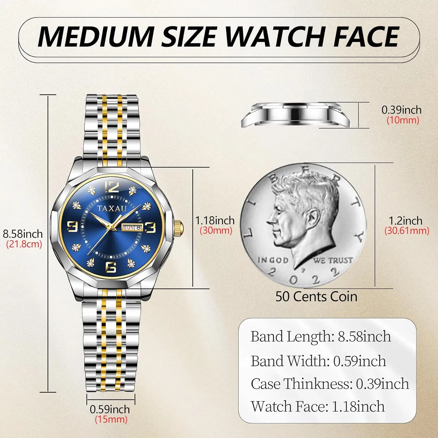 Wrist Watch Reloj para Mujer Women Dress Watches Diamond Luxury Waterproof Watch with Day Date Large faucet implication impression setup wonderful Number Stainless Steel Analog Quartz Elegant Ladies Watches Small 