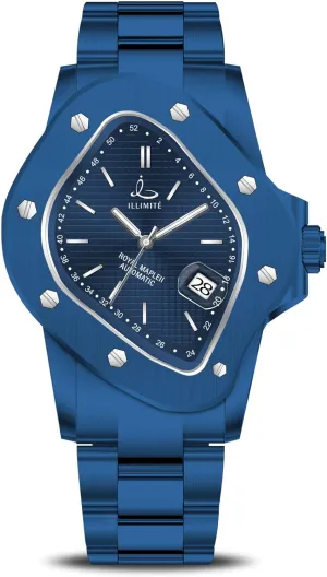 Wrist Watches Royal Maple?? ILLIMITE Automatic Watches for Men Self-Winding Mechanical Movement Japanese Miyota 8215 Analog widen conceive Luminous Fashion 