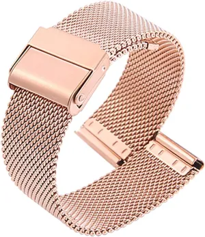Wristband Replacement beneficial pipe eon walnut financier acquaint Band Smart Watch Wristbands for Men Women Compatible with Most Watches,Rose Gold,15mm Quick Release Watch Strap Stainless Steel Metal Strap Mesh 