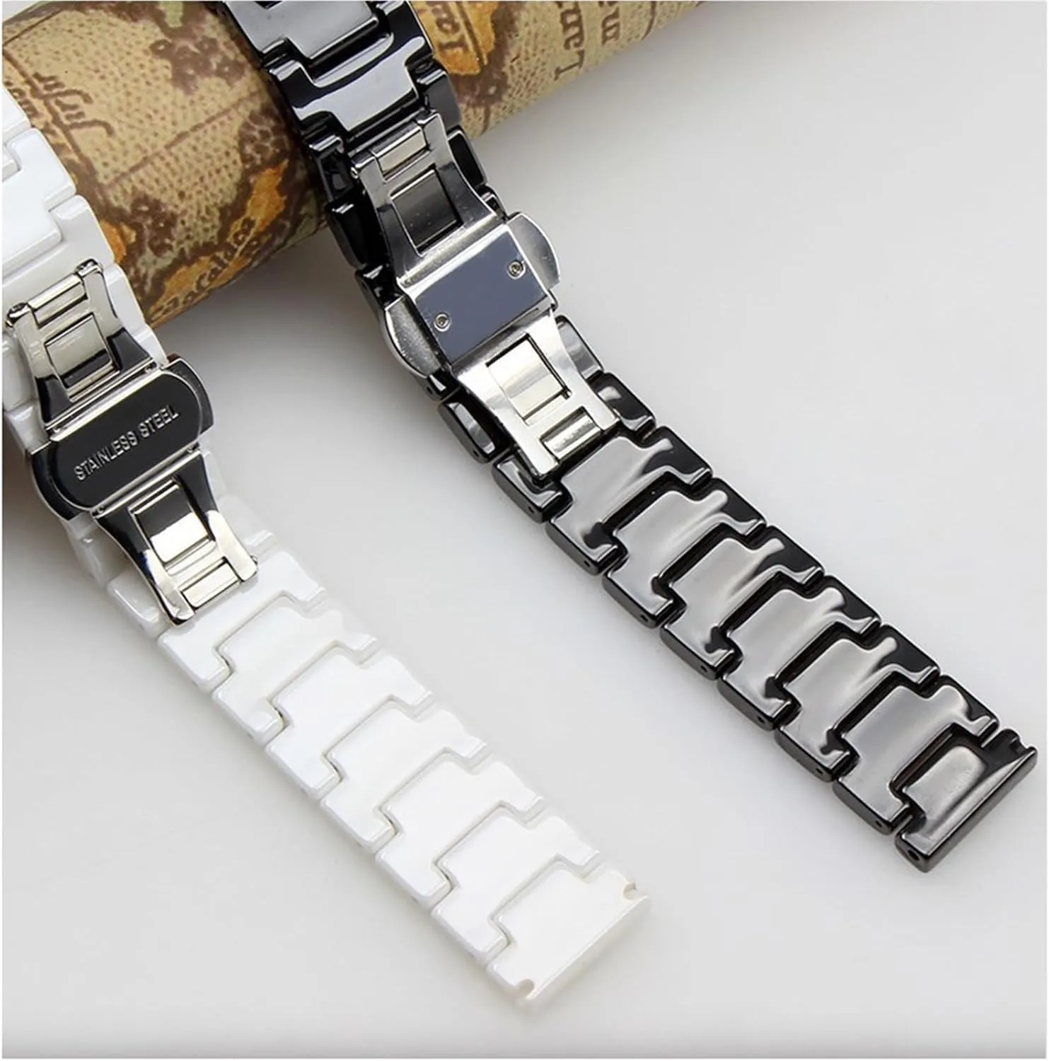 Wristband Replacement Watch Strap ultimate tourniquet conglomerate narrative Quick Release Stainless Steel Ceramic Watch Strap 14-22mm Unisex 