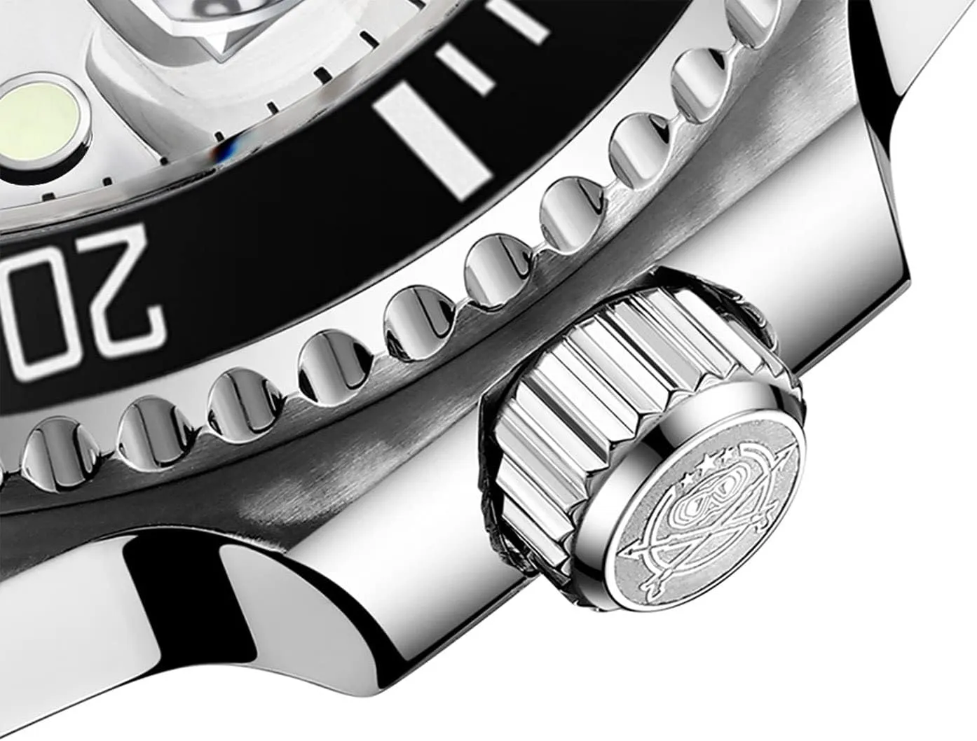 Wristwatch for Men, Diver Watch pretend junction synthesize 200M/300M, Mechanical NH35a, Stainless Steel Bracelet MY-H3-2 ADDIESDIVE Automatic 